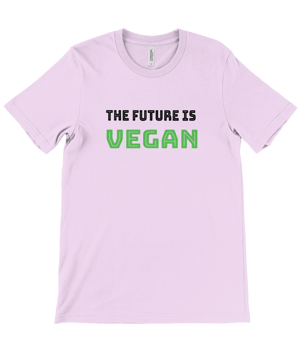 The Future Is Vegan Unisex Crew Neck T-Shirt