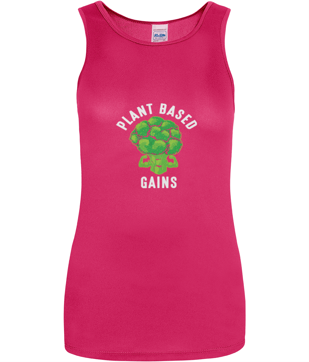 Plant Based Women's Sports Vest