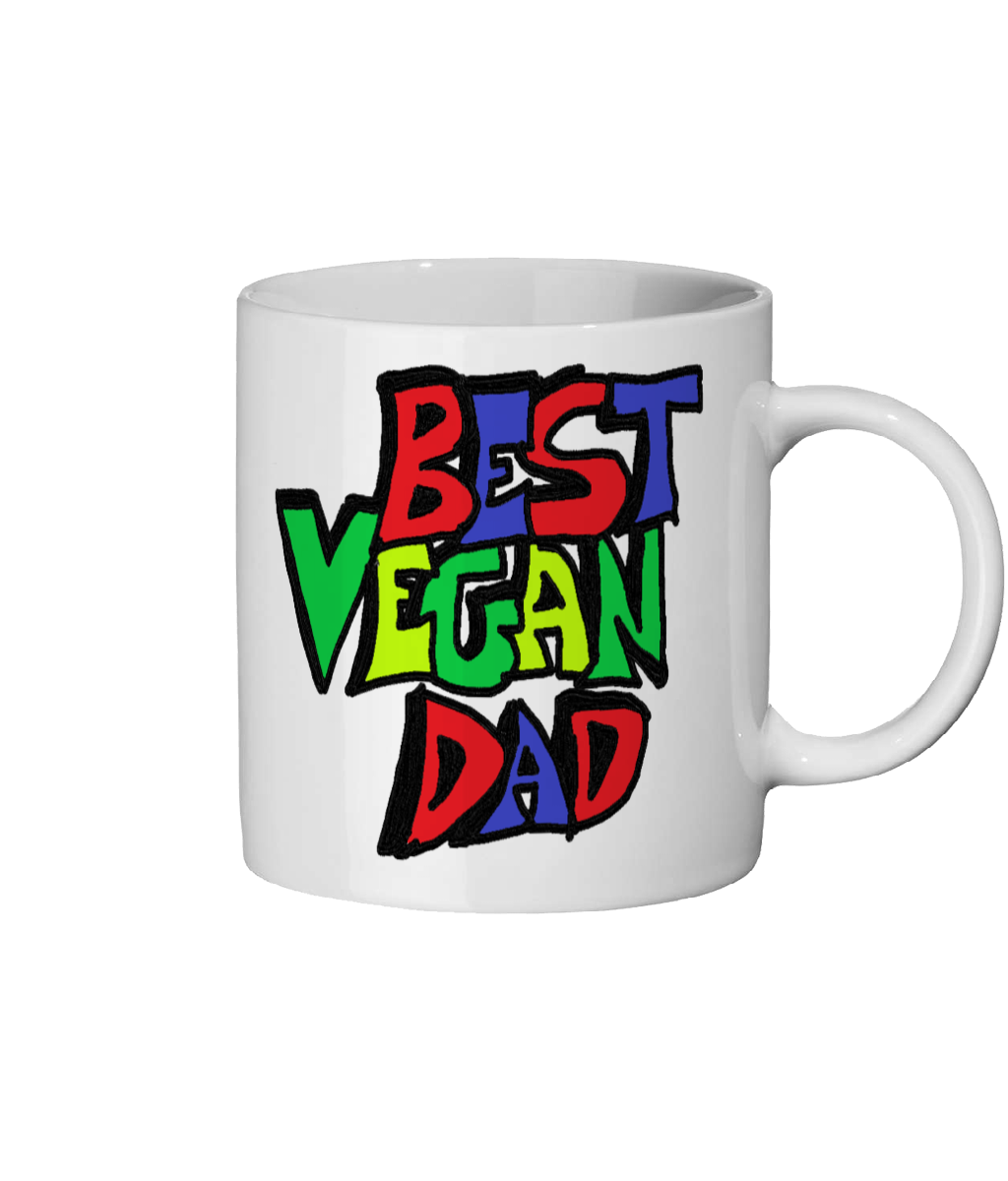 Best Vegan Dad Ceramic Mug 11oz