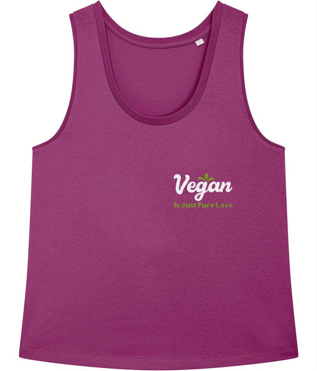 Vegan Is Just Pure Love Women's Tank