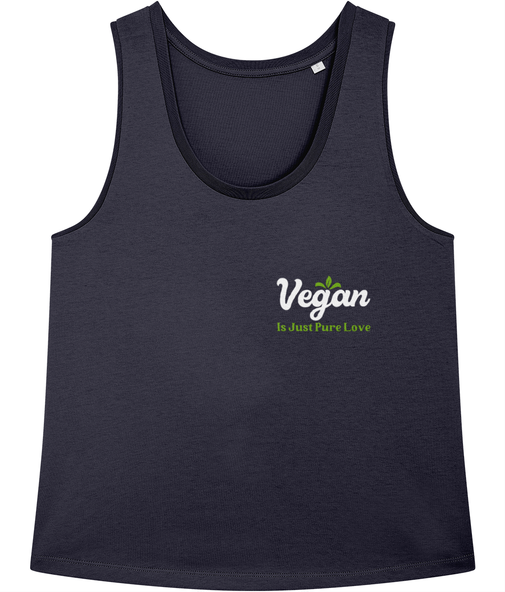 Vegan Is Just Pure Love Women's Tank