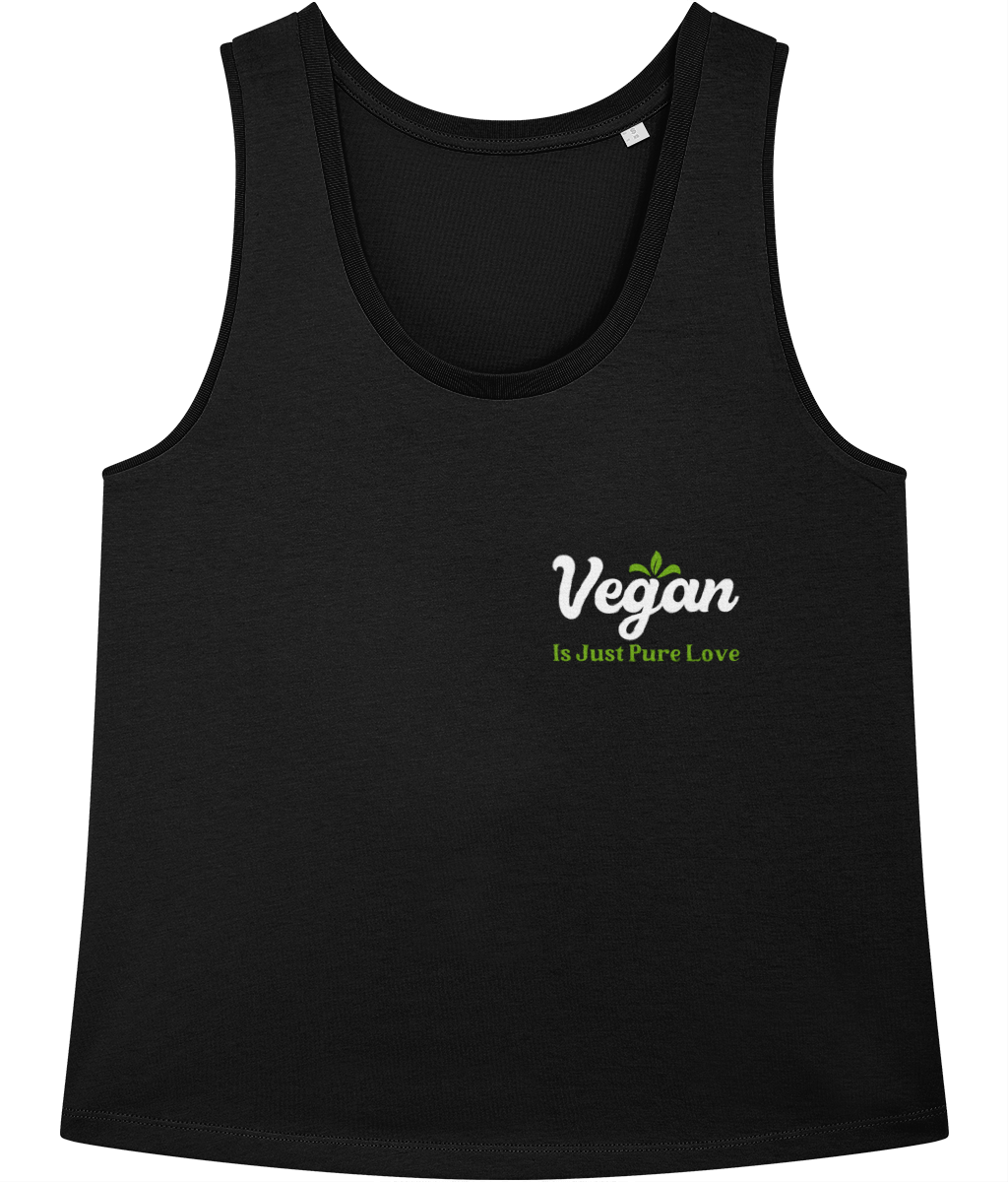 Vegan Is Just Pure Love Women's Tank