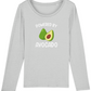 Powered By Avocado Women's Long Sleeve T-Shirt