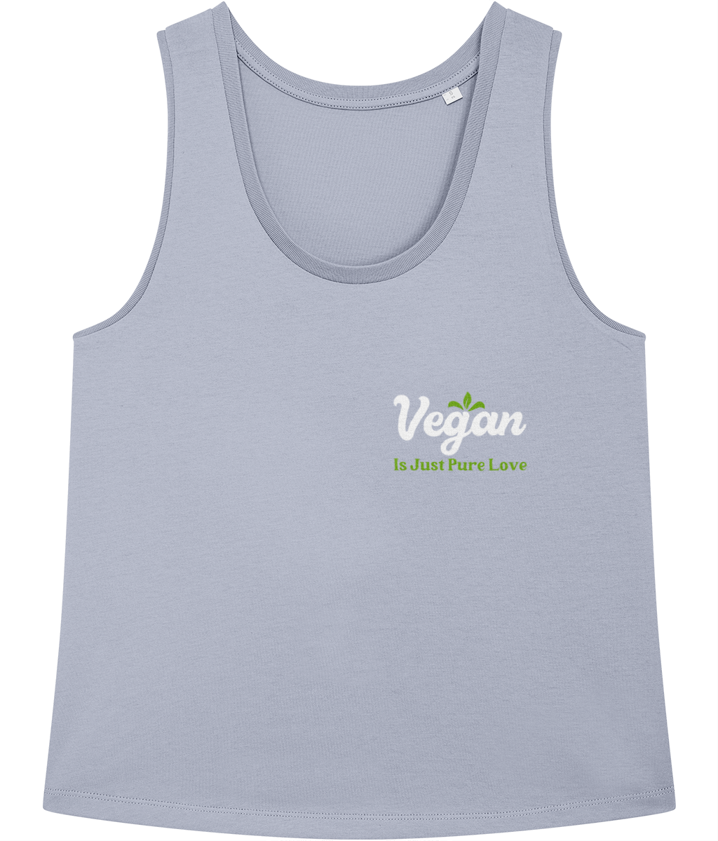 Vegan Is Just Pure Love Women's Tank