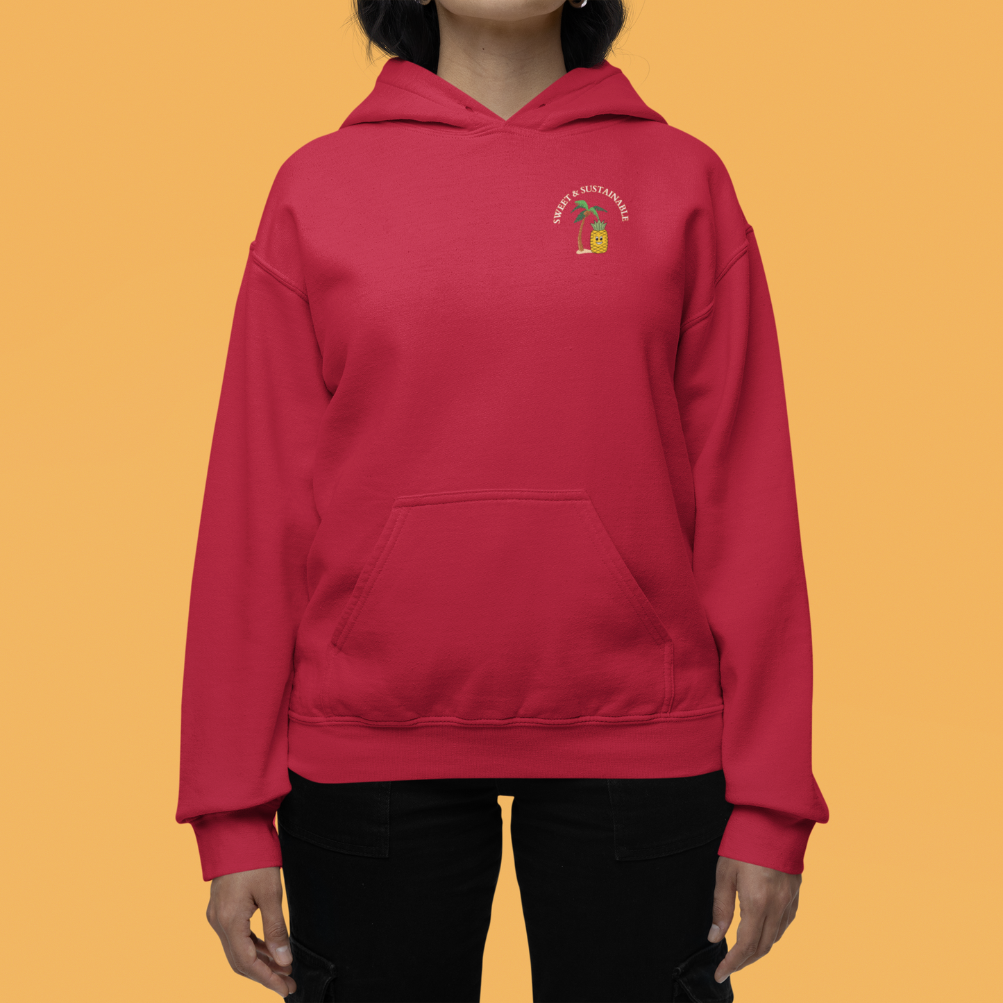 Sweet & Sustainable Organic Vegan Hoodie