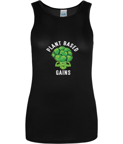 Plant Based Women's Sports Vest