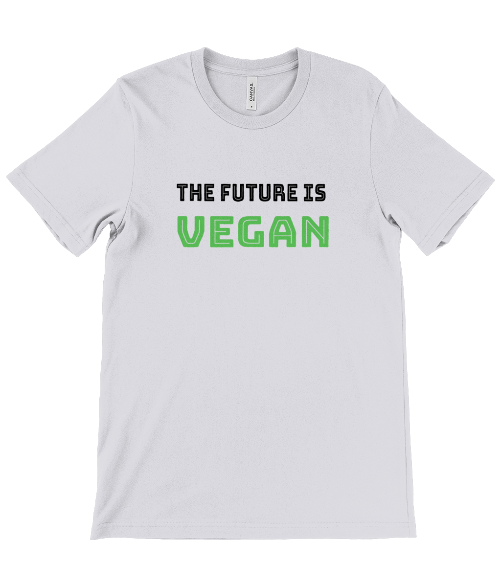 The Future Is Vegan Unisex Crew Neck T-Shirt