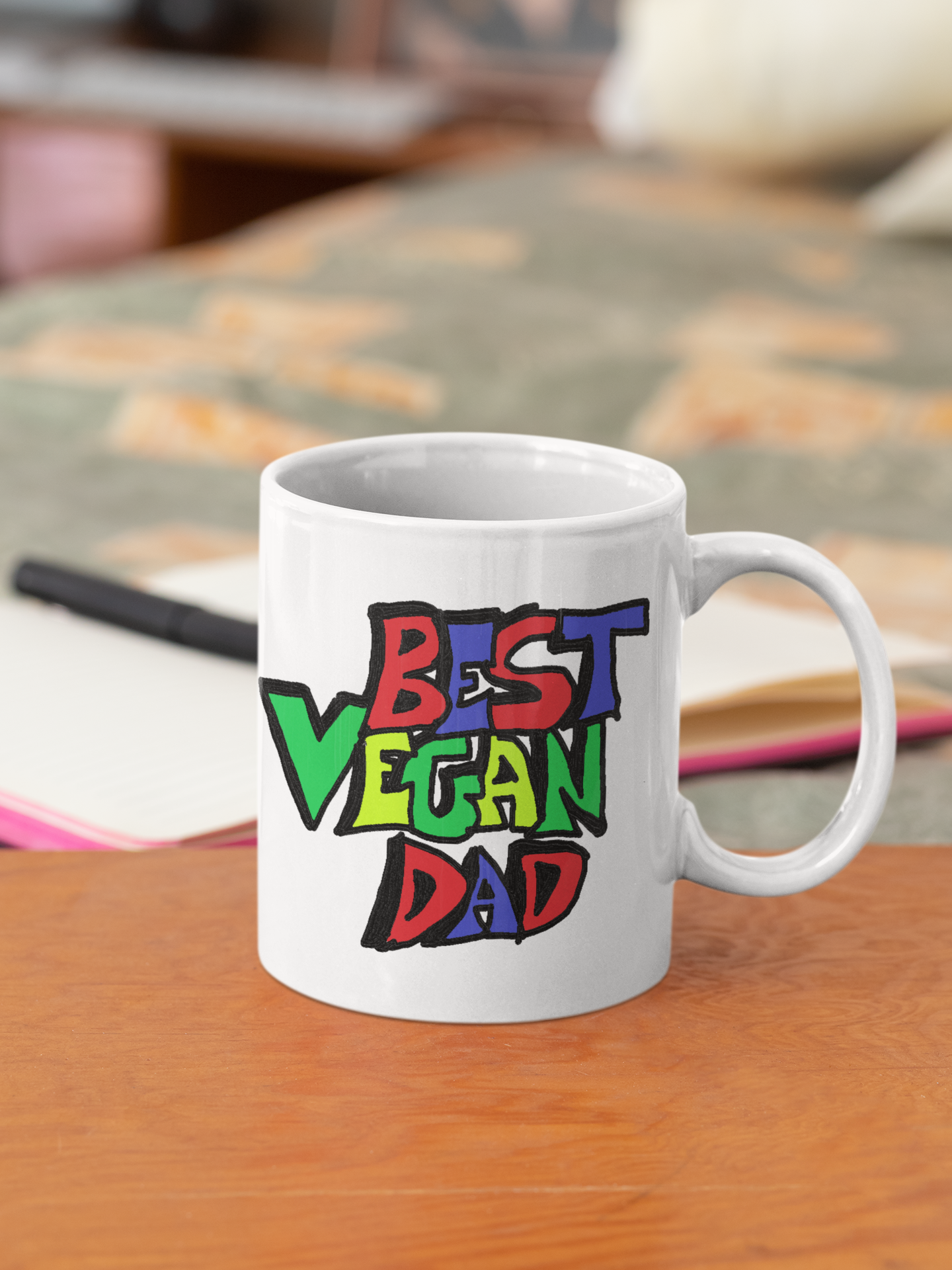 Best Vegan Dad Ceramic Mug 11oz