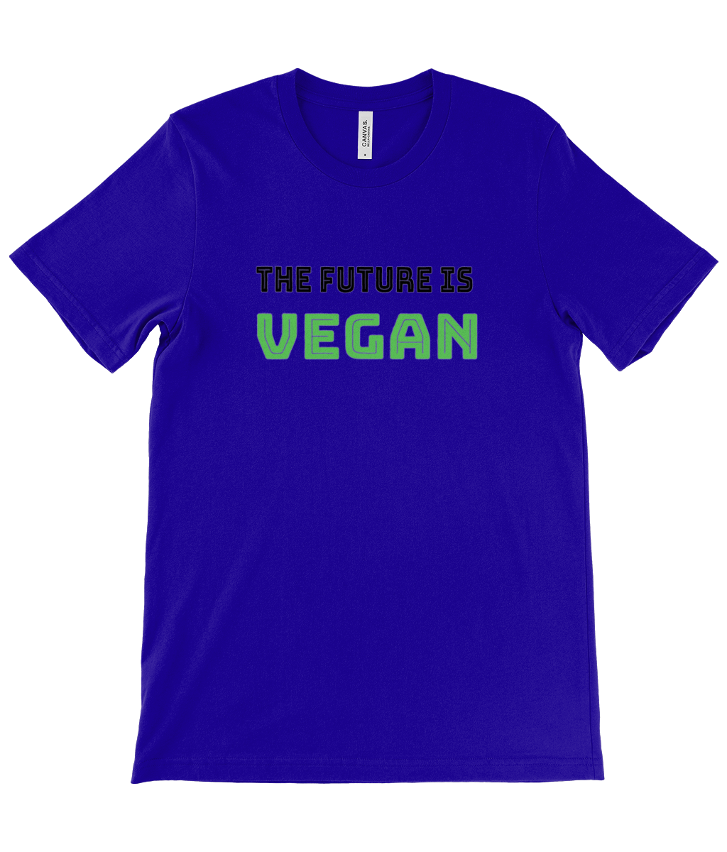 The Future Is Vegan Unisex Crew Neck T-Shirt