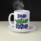 Dad + Vegan = Hero Ceramic Mug 11oz