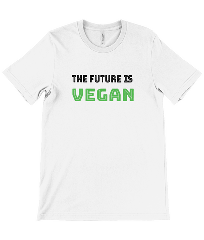 The Future Is Vegan Unisex Crew Neck T-Shirt