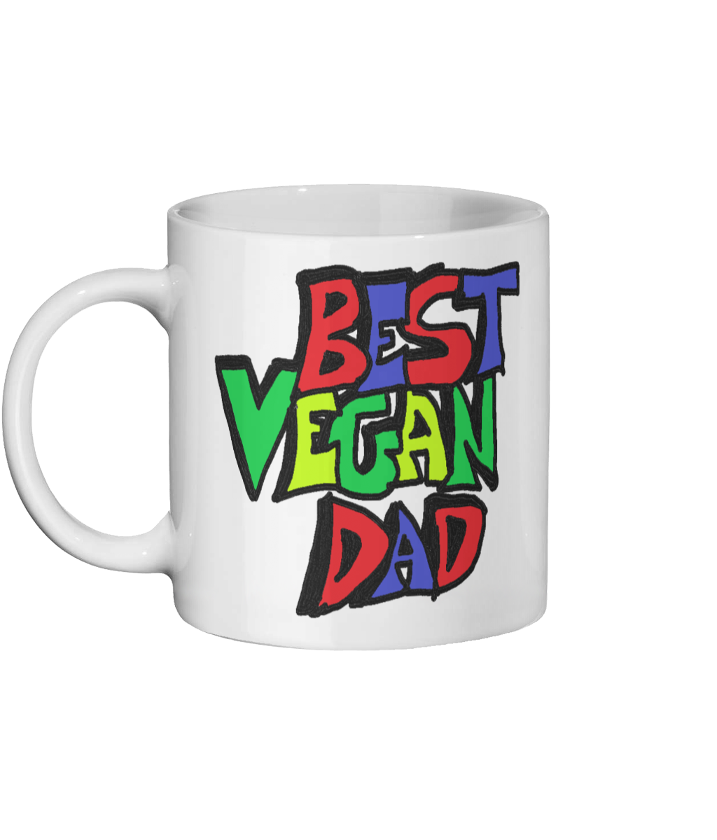 Best Vegan Dad Ceramic Mug 11oz