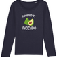 Powered By Avocado Women's Long Sleeve T-Shirt