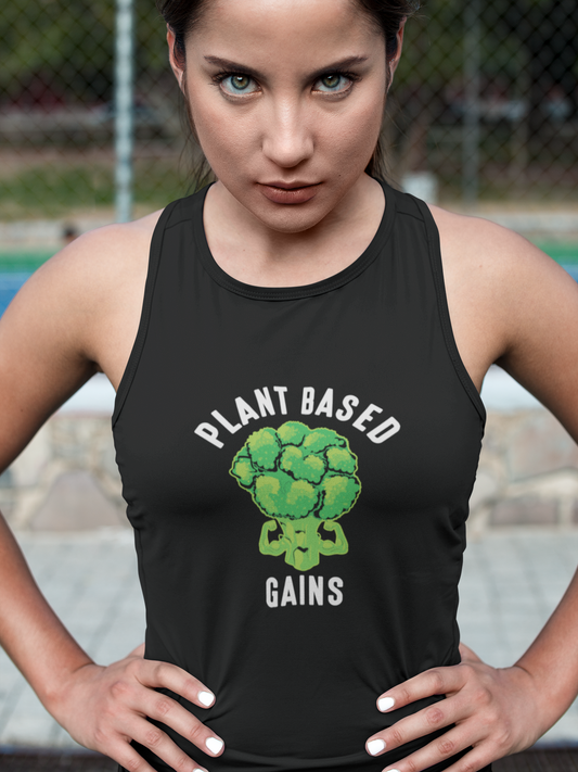 Plant Based Women's Sports Vest