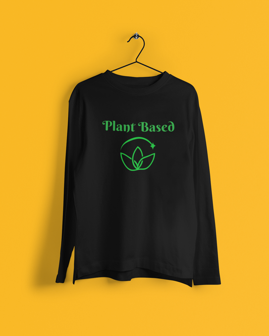 Plant Based Men's Long Sleeve T-Shirt