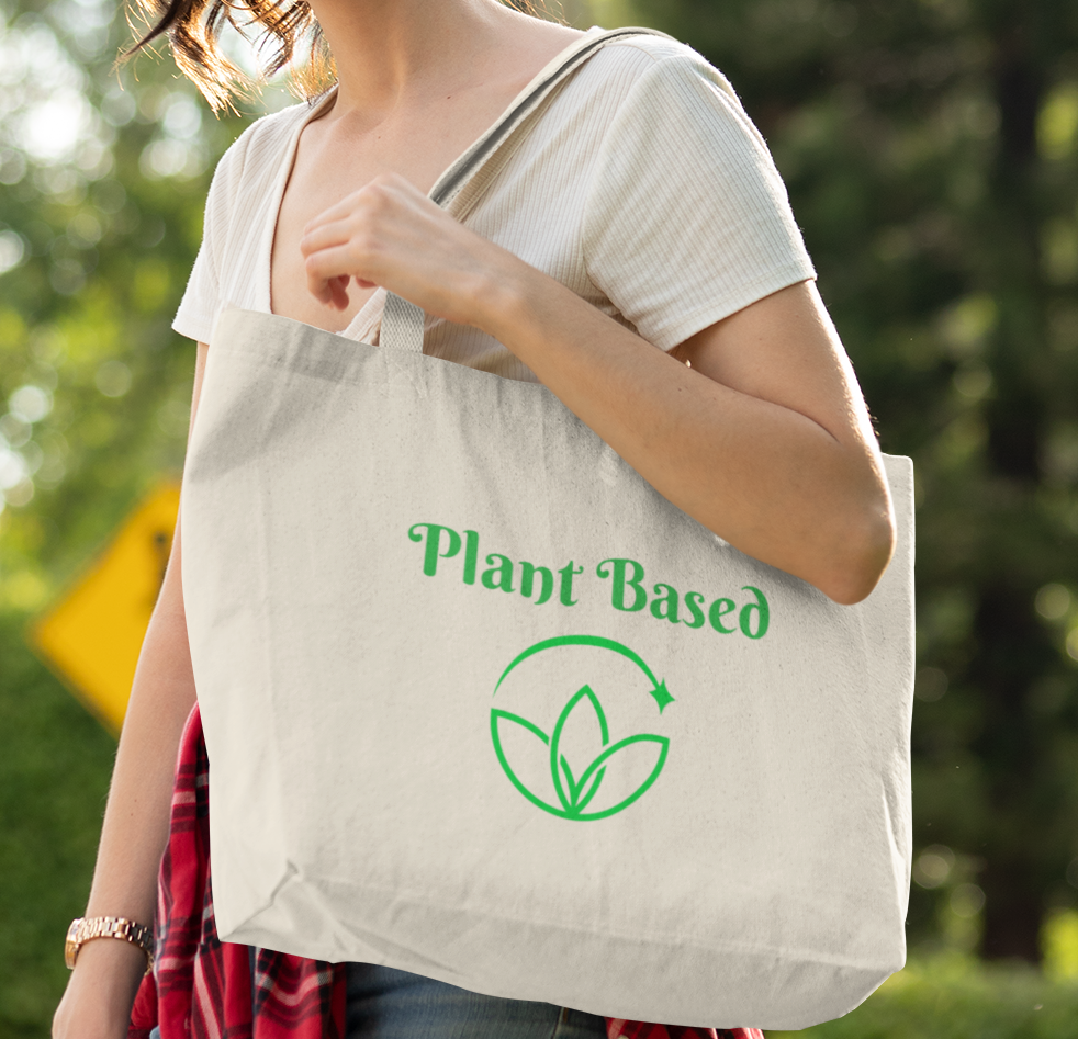 Plant Based Organic Maxi Tote Bag