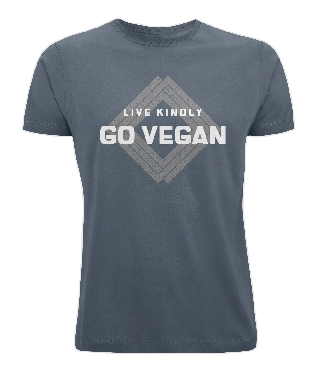 Vegan T-Shirt Live Kindly Go Vegan Unisex T-Shirt