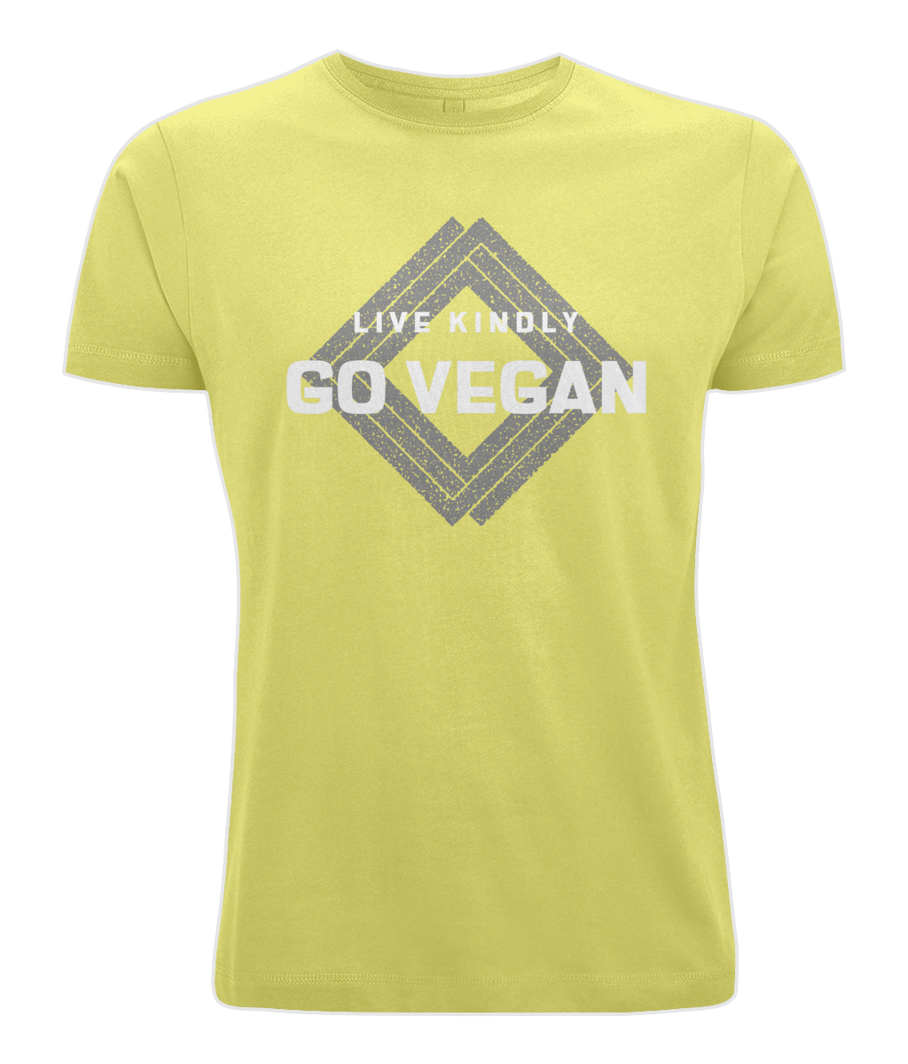 Vegan T-Shirt Live Kindly Go Vegan Unisex T-Shirt