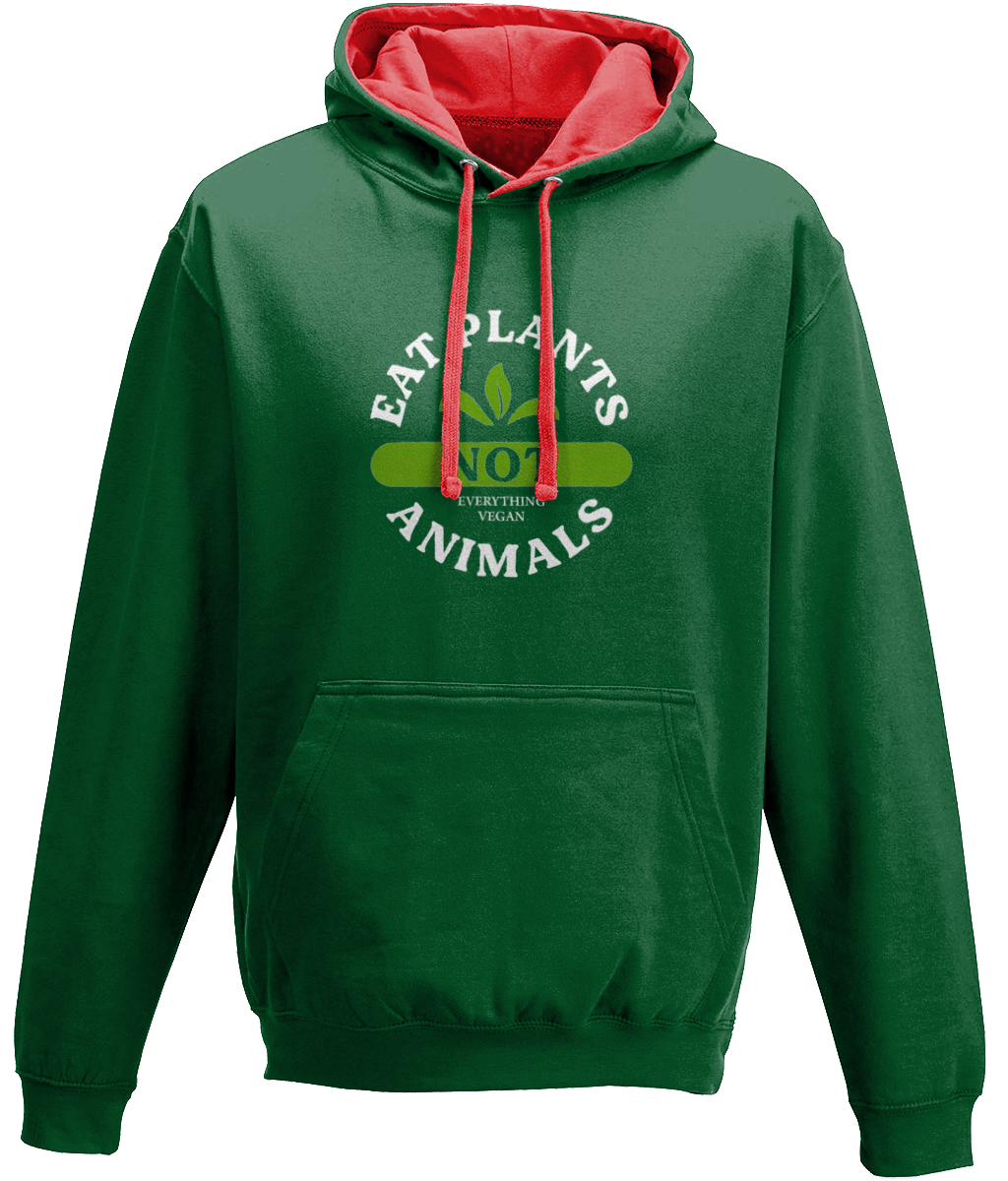 Vegan Hoodie Eat Plants Not Animals