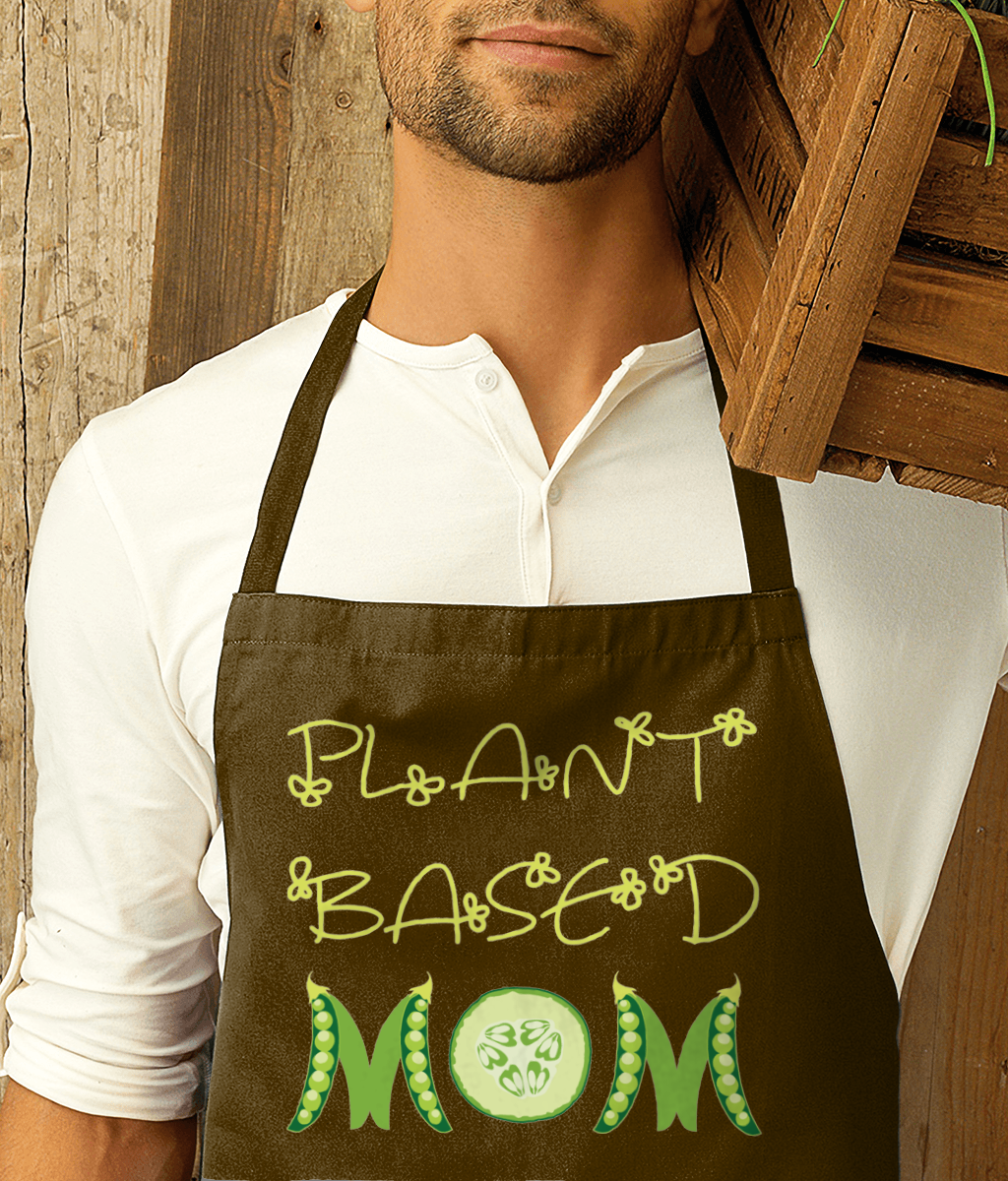 Plant Based Mom Premier Cotton Apron