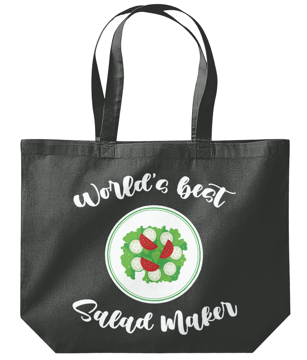 World's Best Salad Maker Organic Maxi Tote Bag