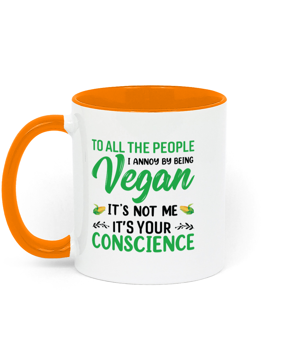 Vegan Mug To All The People I Annoy Being A Vegan