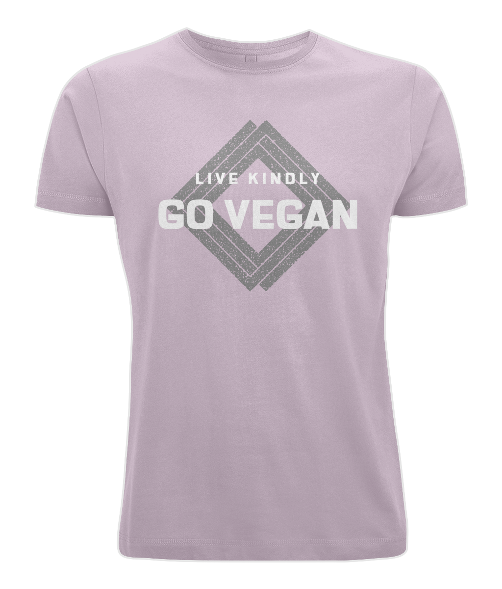 Vegan T-Shirt Live Kindly Go Vegan Unisex T-Shirt