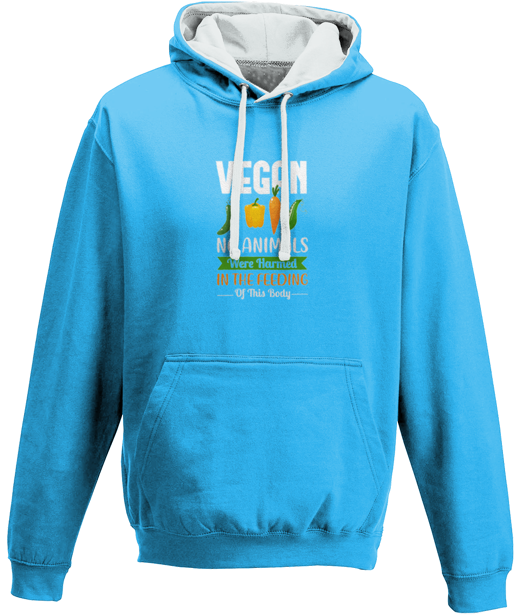 Vegan Hoodie No Animals Were Harmed In The Feeding Of This Body