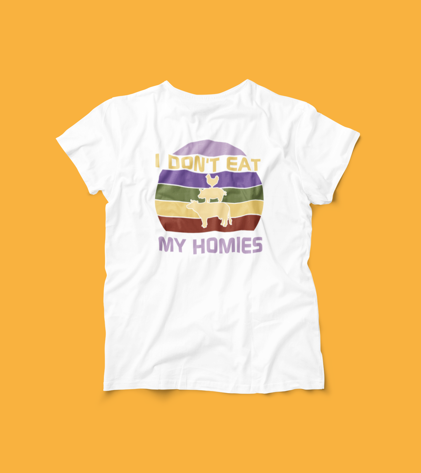 I Don't Eat My Homies Vegan T-Shirt