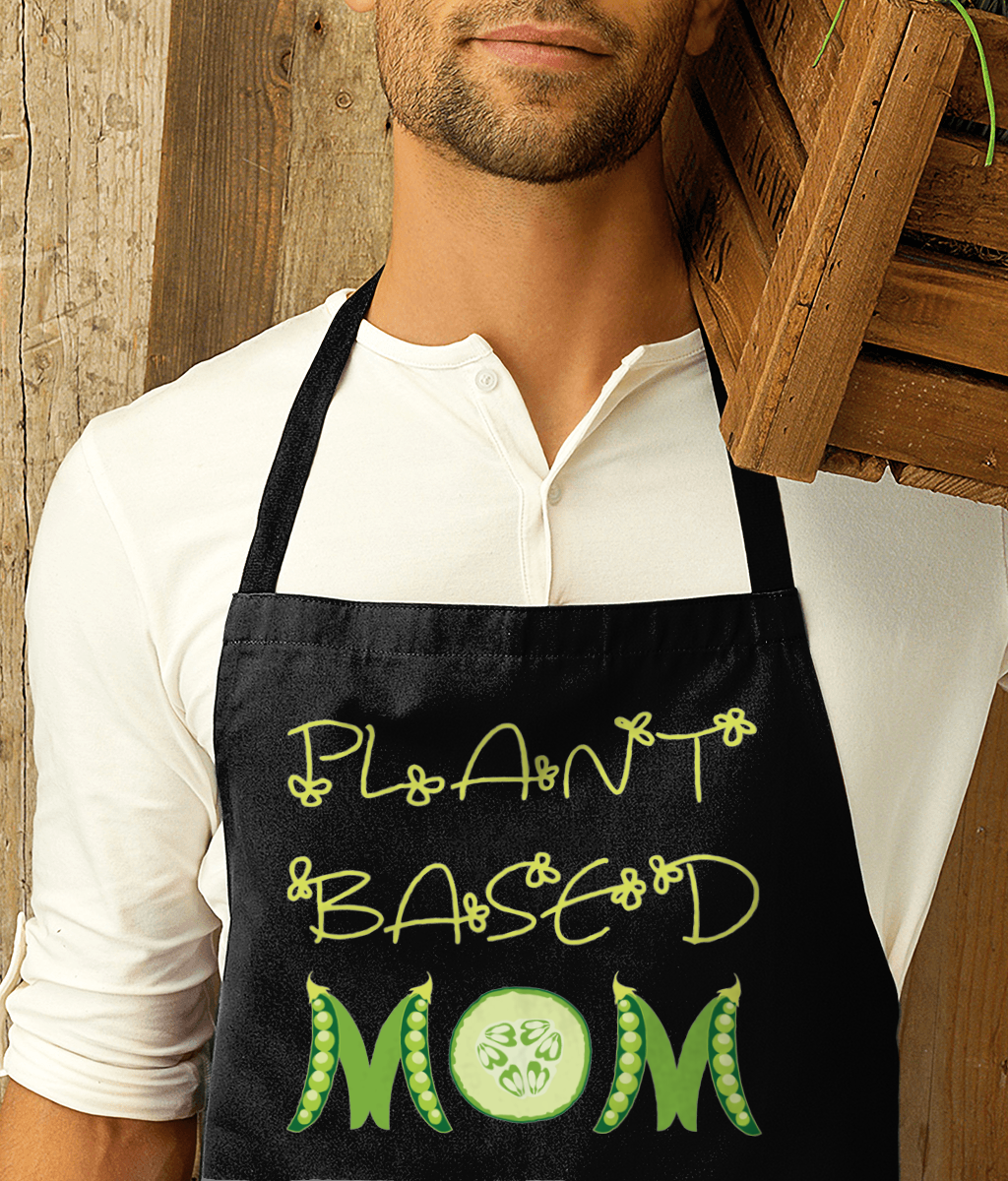 Plant Based Mom Premier Cotton Apron