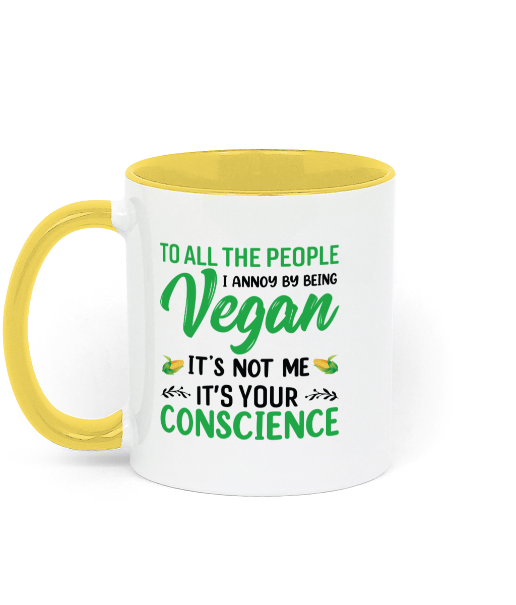 Vegan Mug To All The People I Annoy Being A Vegan