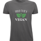 Proud To Be A Vegan Organic T-Shirt