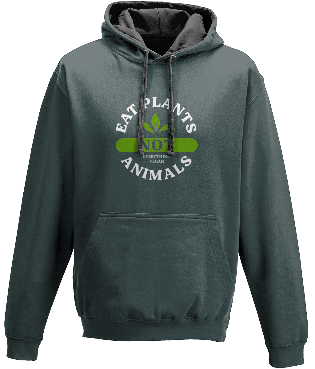 Vegan Hoodie Eat Plants Not Animals