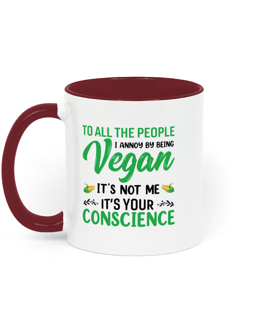 Vegan Mug To All The People I Annoy Being A Vegan