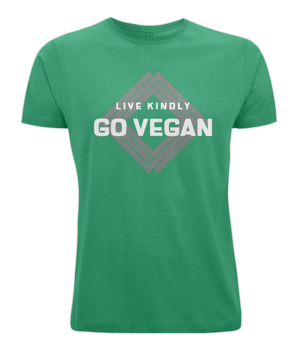 Vegan T-Shirt Live Kindly Go Vegan Unisex T-Shirt