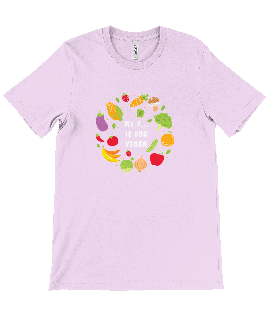 V For Vegan T-Shirt