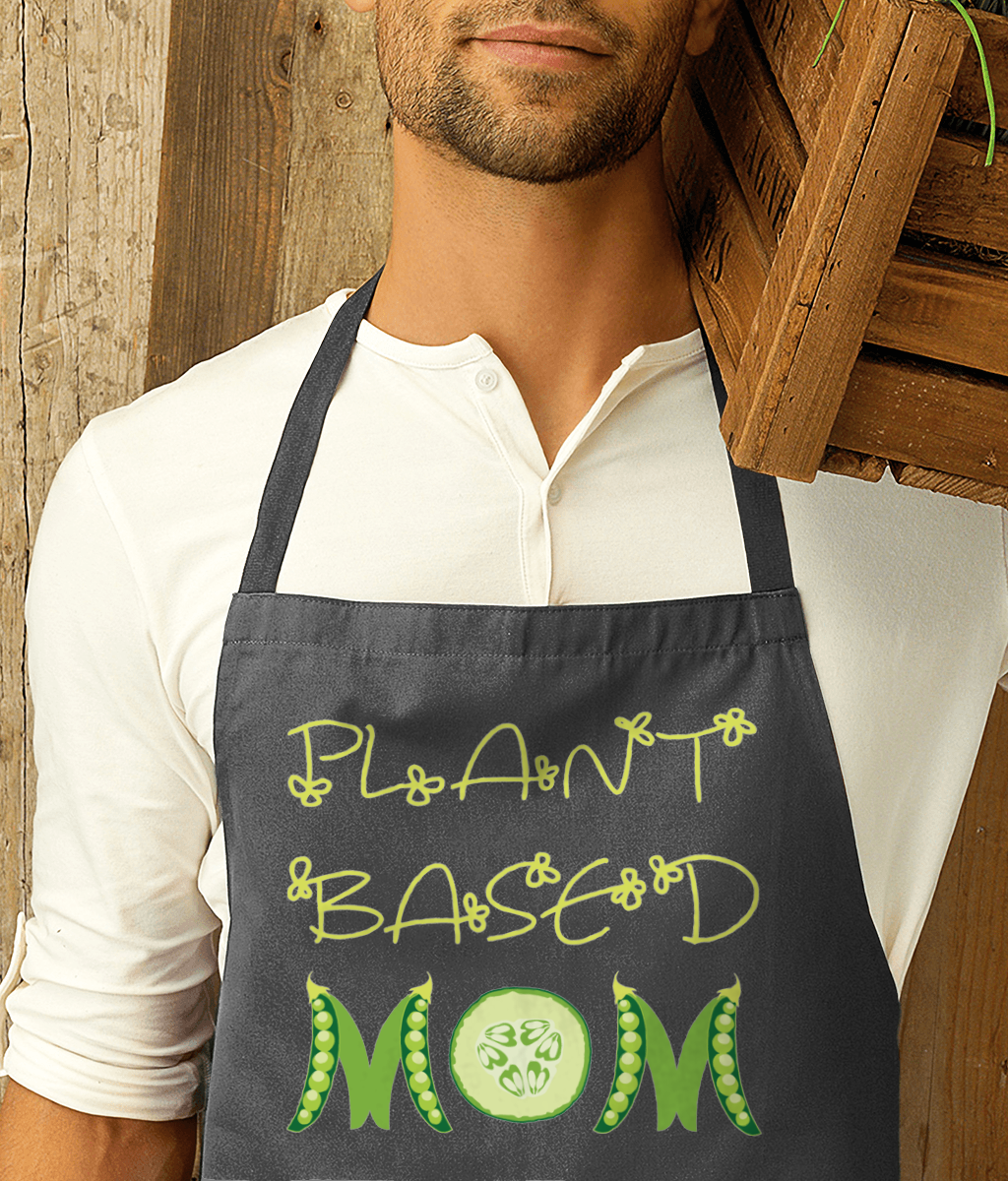 Plant Based Mom Premier Cotton Apron