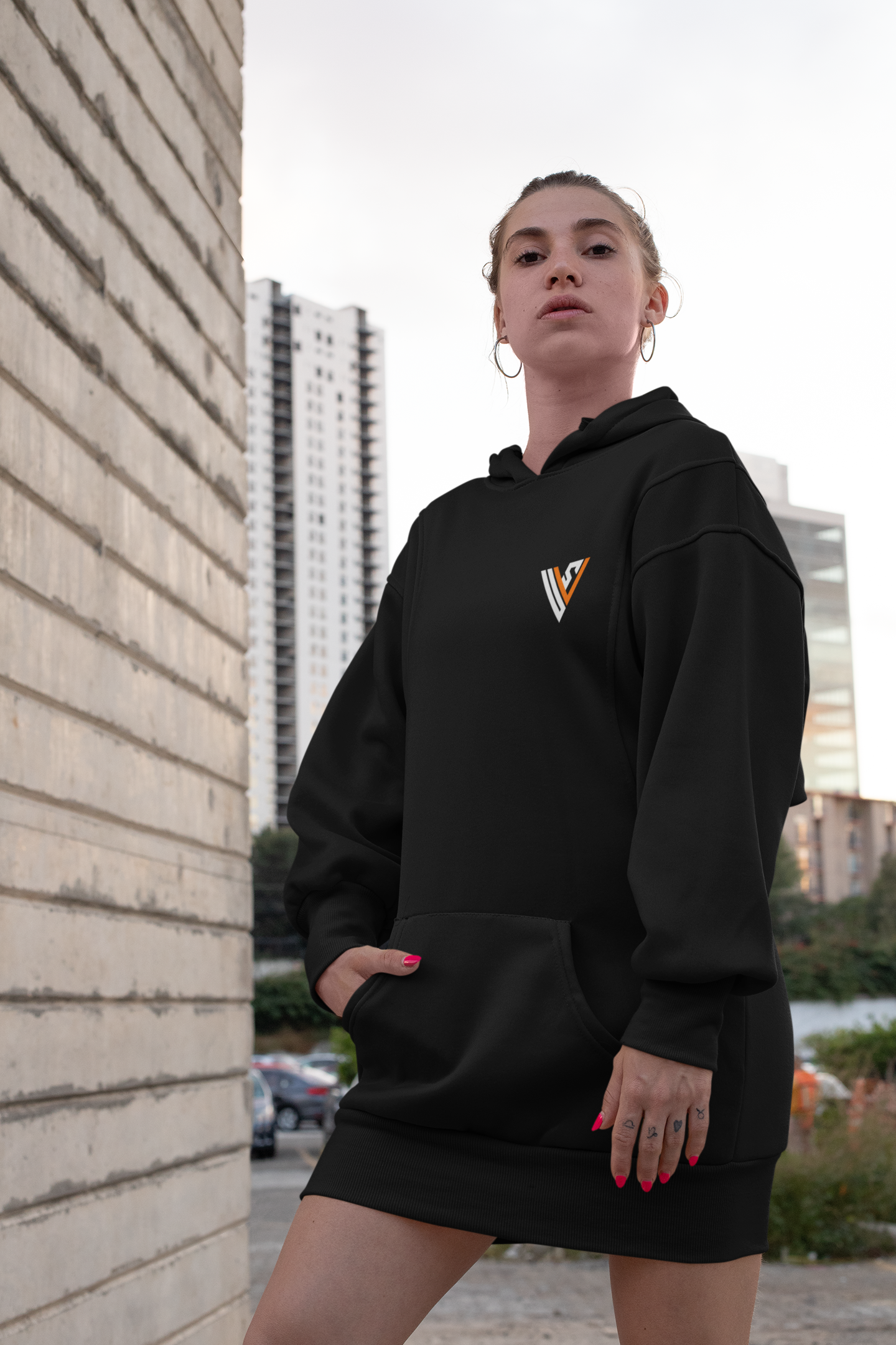 Urban Vegan Studio Vegan Hoodie Dress