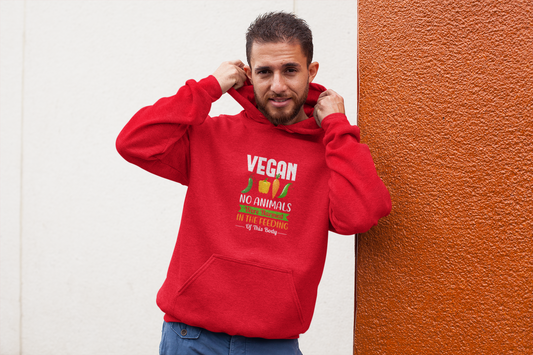 Vegan Hoodie No Animals Were Harmed In The Feeding Of This Body
