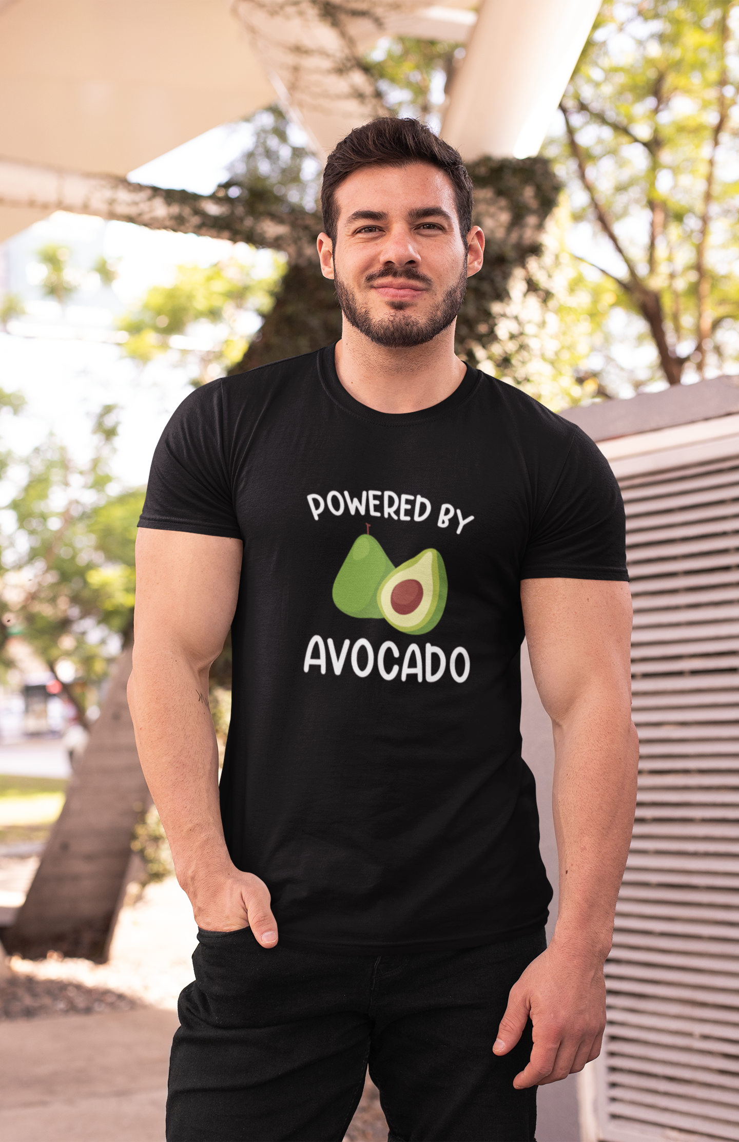 Powered By Avocado Organic T-Shirt