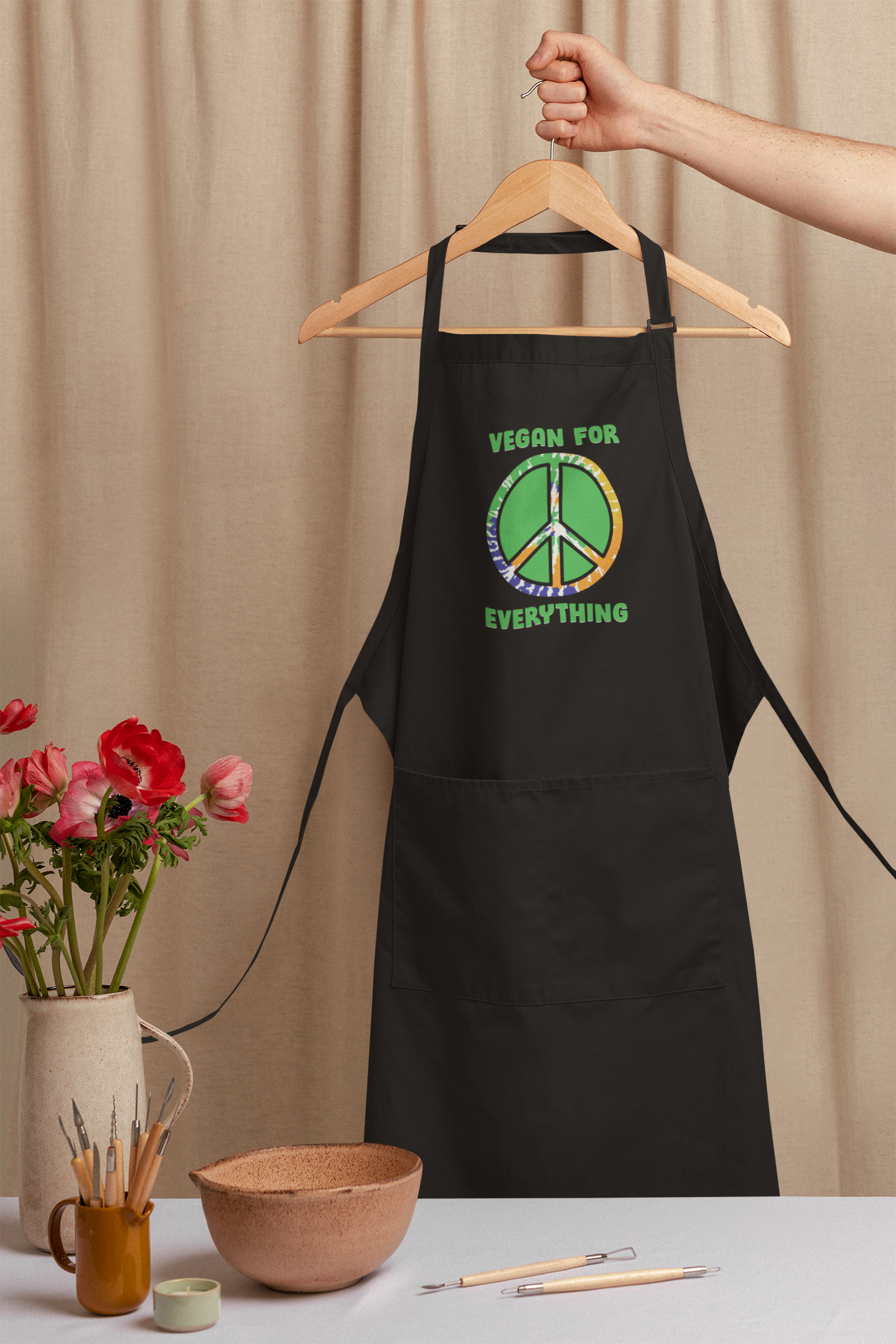 Vegan For Everything Premier Cotton Apron