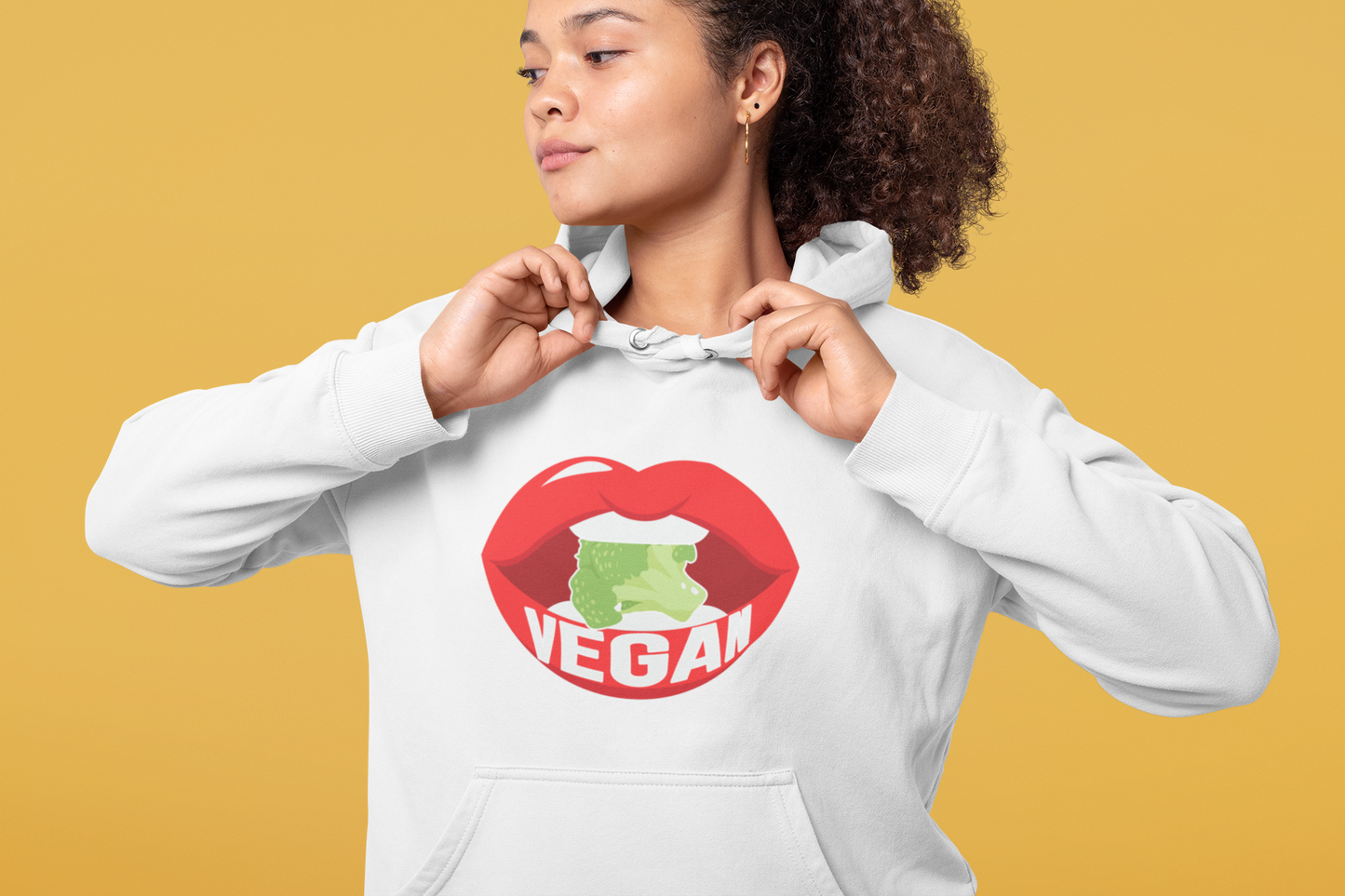 Vegan Lips Hoodie